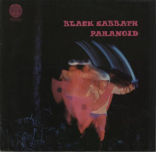 Black Sabbath Paranoid - Laminated & Big Bear Credit Germany Vinyl